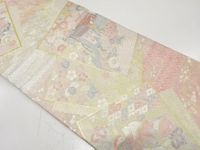 Japanese Kimono / Fukuro Obi Silk